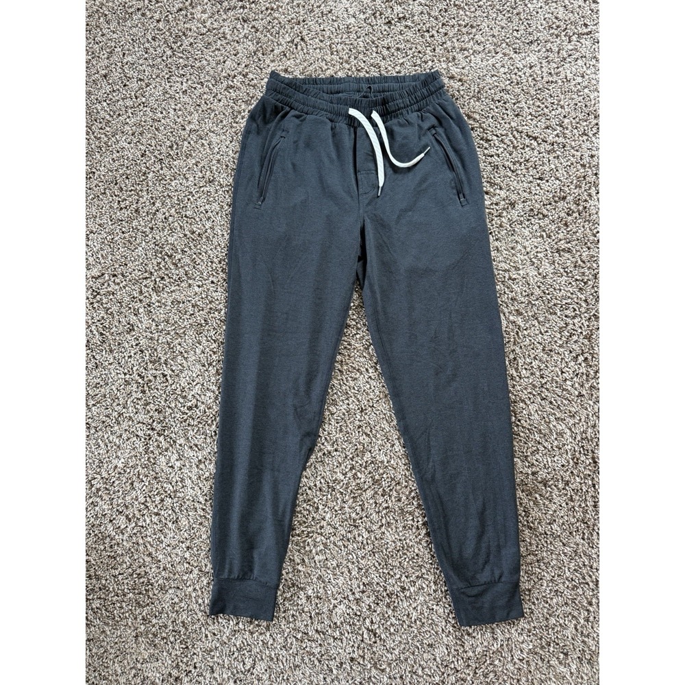 Vuori Ponto Performance Jogger Charcoal Grey Pants V438 - Men's S